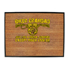 Biker Grandad - Funny Novelty Doormat