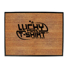 Dw Lucky Fishing Tshirt - Funny Novelty Doormat