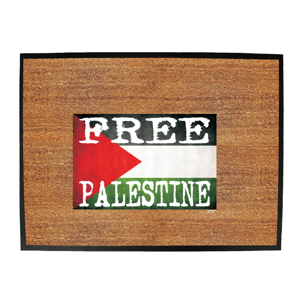 Free Palestine Flag - Funny Novelty Doormat