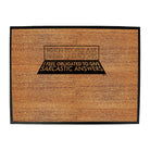 When People Ask Dumb Questions - Funny Novelty Doormat