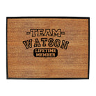 Watson V2 Team Lifetime Member - Funny Novelty Doormat