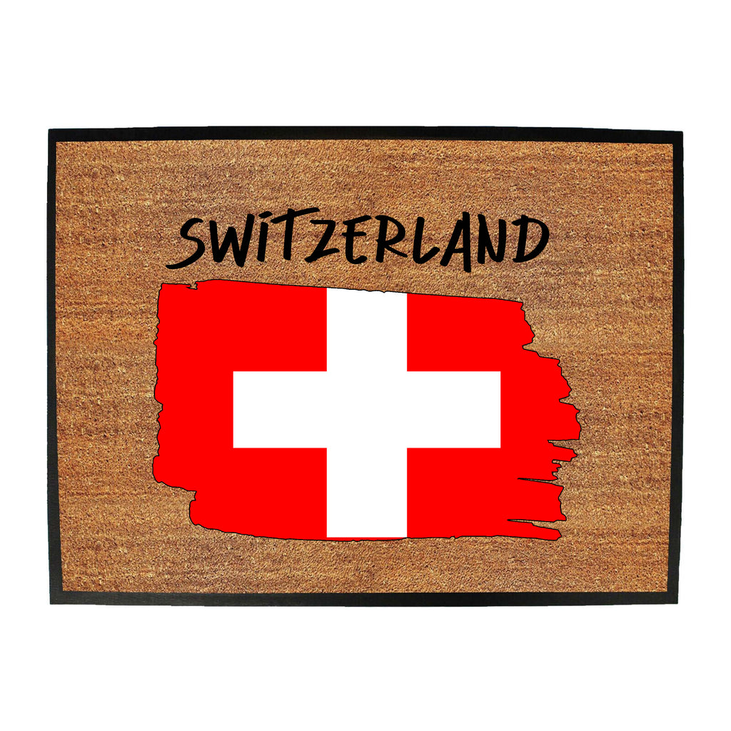 Switzerland - Funny Novelty Doormat