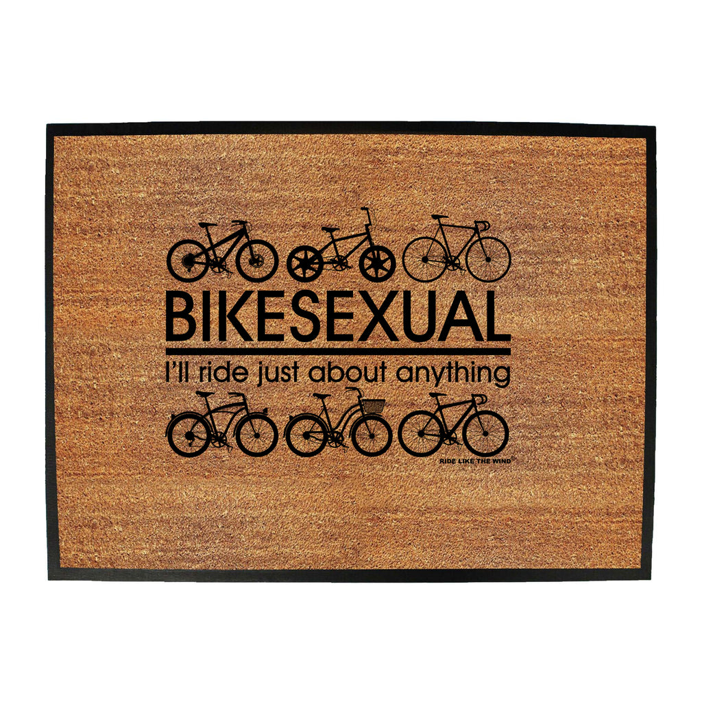 Rltw Bikesexual - Funny Novelty Doormat