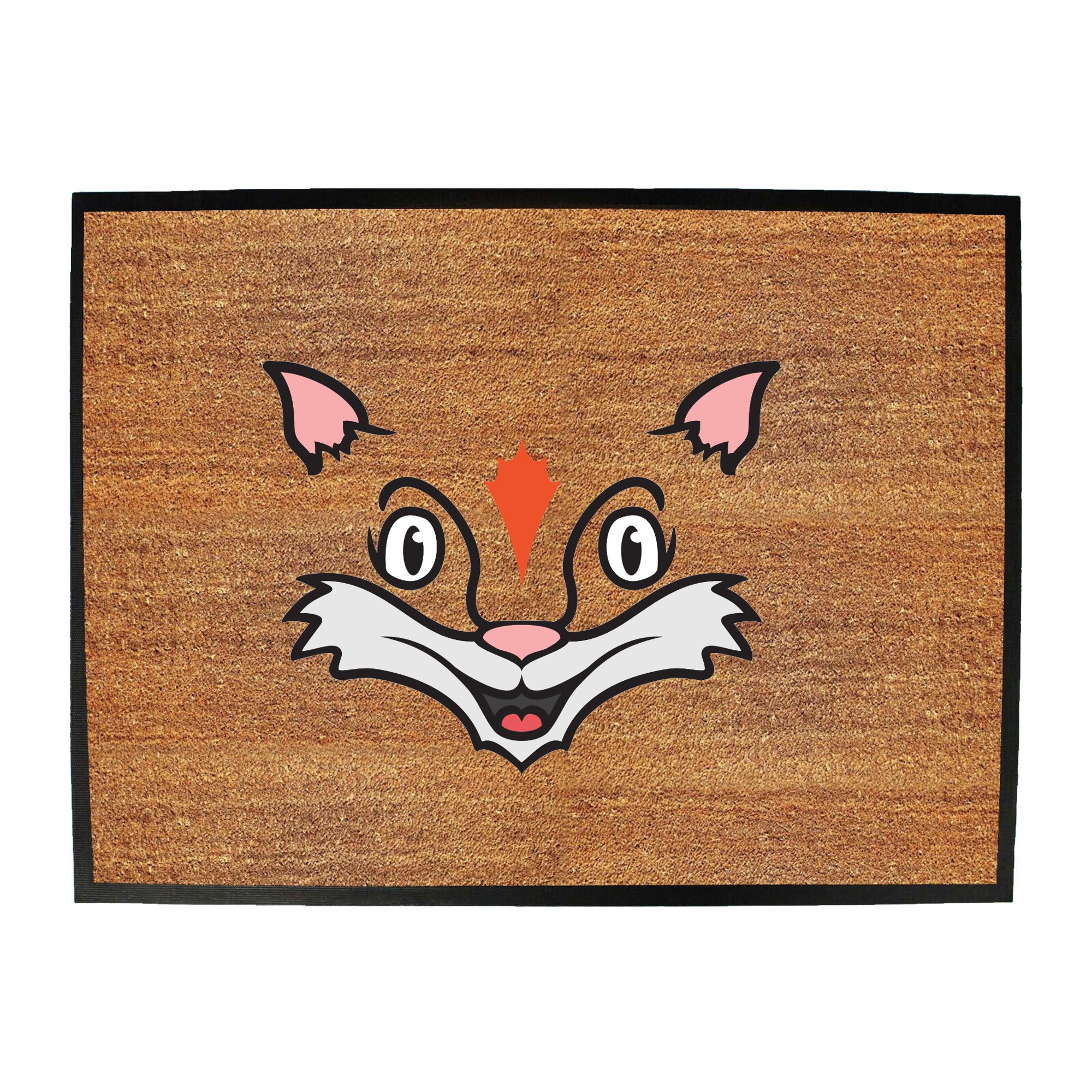 Fox Animal Face Ani Mates - Funny Novelty Doormat
