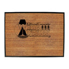 Official Campsite Wine Tester - Funny Novelty Doormat
