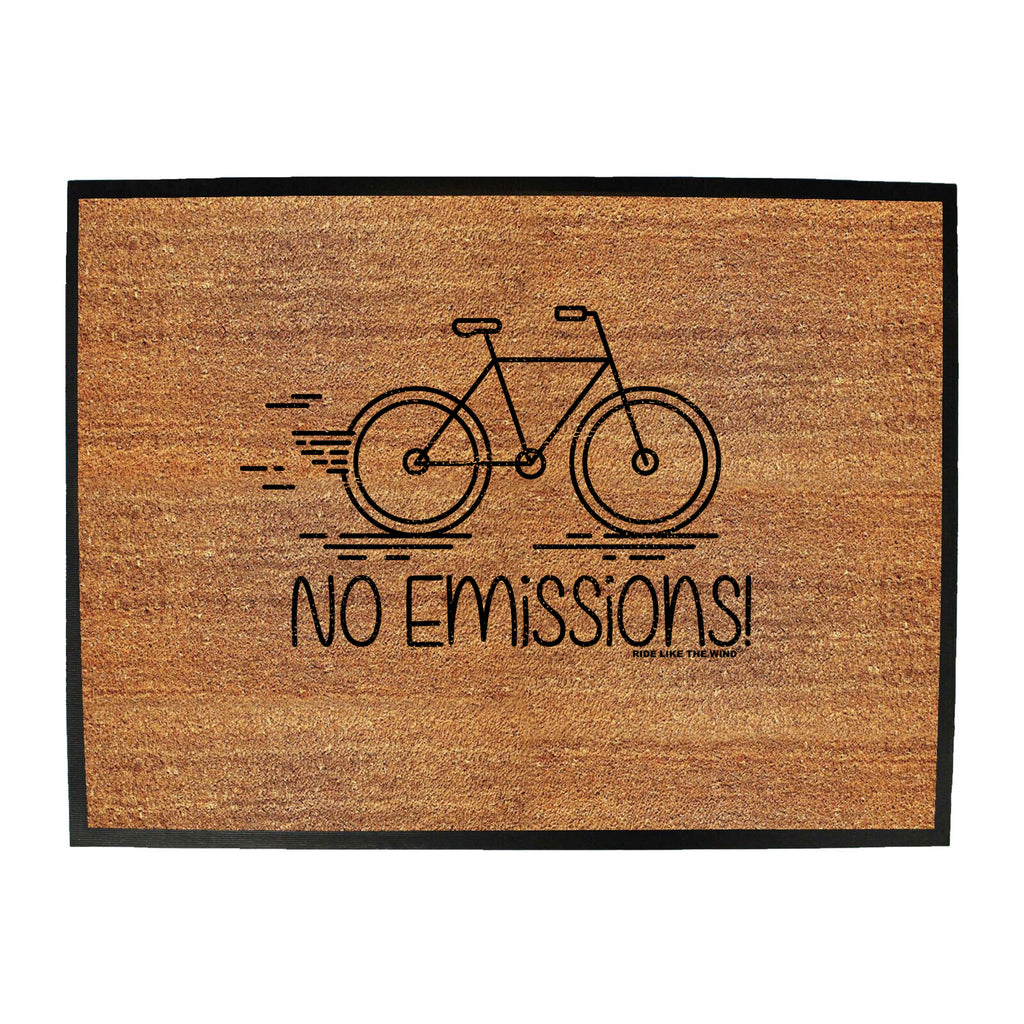 Rltw No Emissions - Funny Novelty Doormat