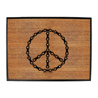 Rltw Peace Chain - Funny Novelty Doormat