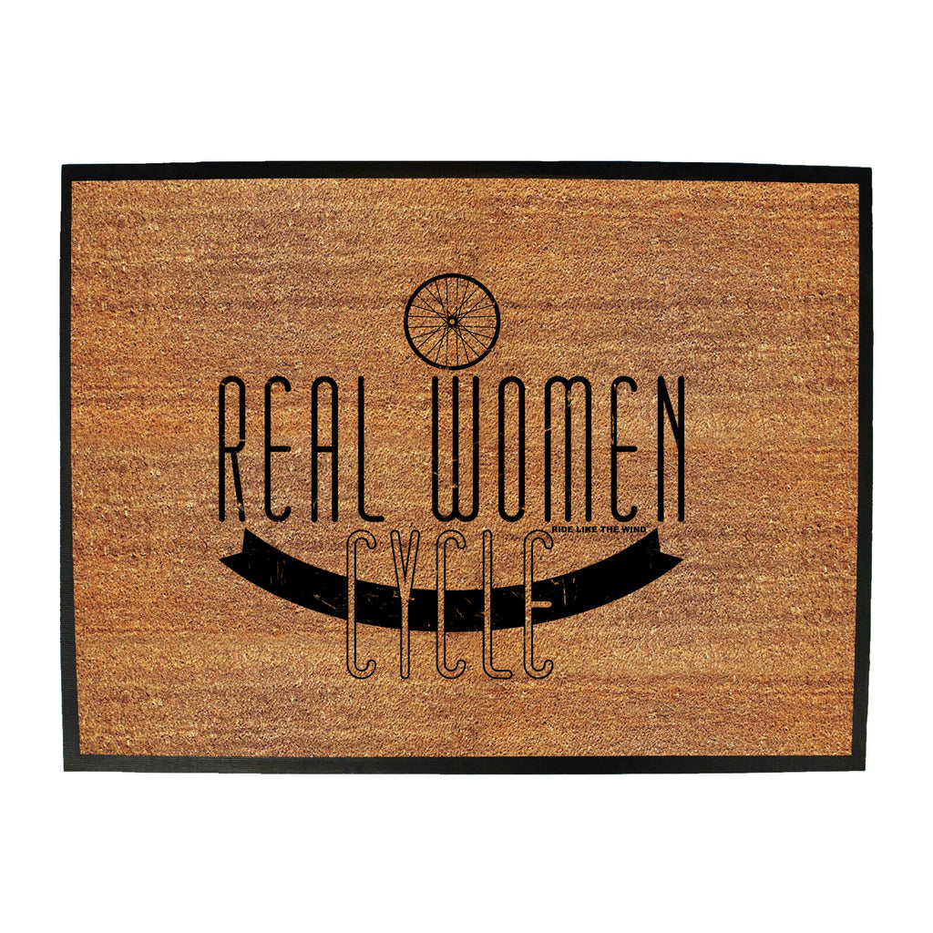 Rltw Real Women Cycle - Funny Novelty Doormat
