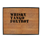 Whisky Tango Foxtrot - Funny Novelty Doormat