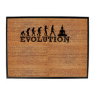 Evolution Buddha - Funny Novelty Doormat