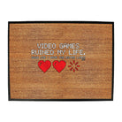 Video Games Ruined My Life - Funny Novelty Doormat