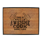 This Is What Awesome Cook - Funny Novelty Doormat