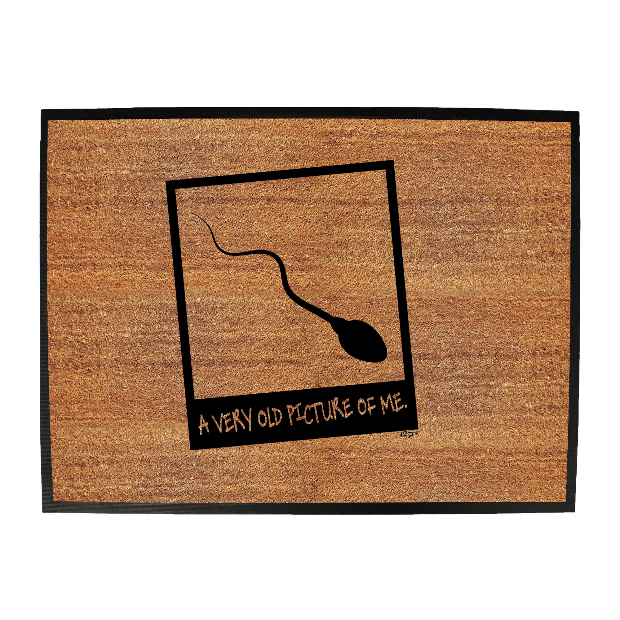 Old Picture Of Me - Funny Novelty Doormat