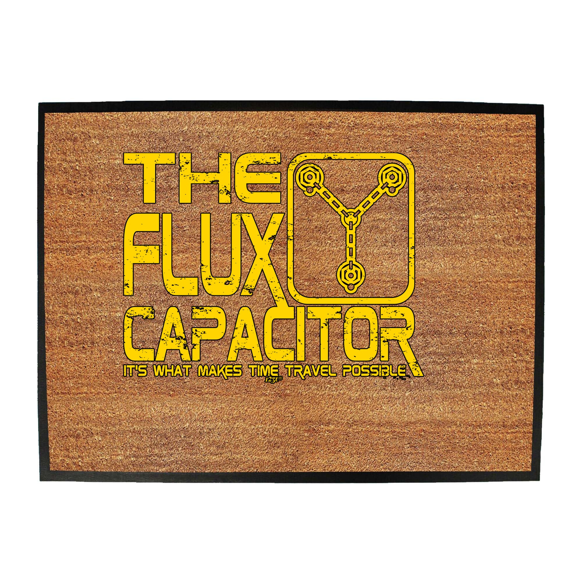 The Flux Capacitor - Funny Novelty Doormat