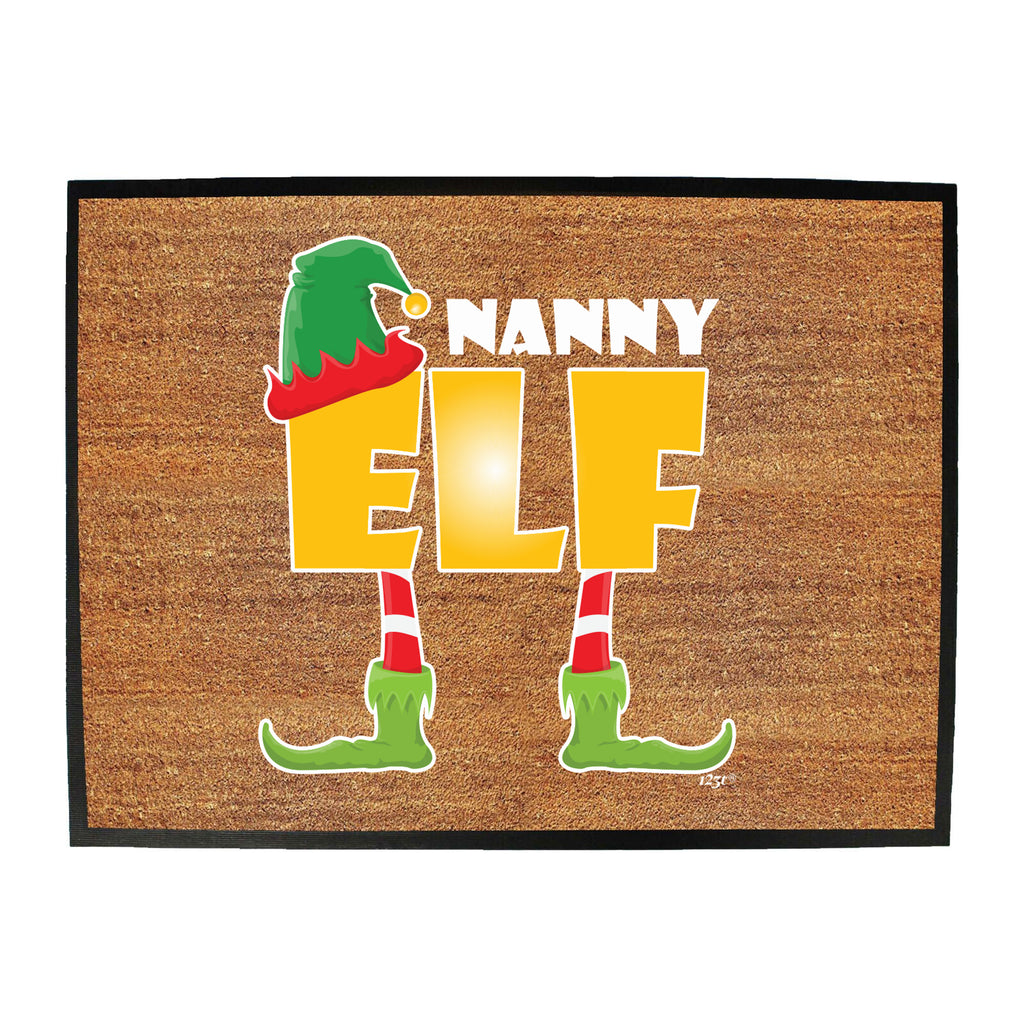 Elf Nanny - Funny Novelty Doormat