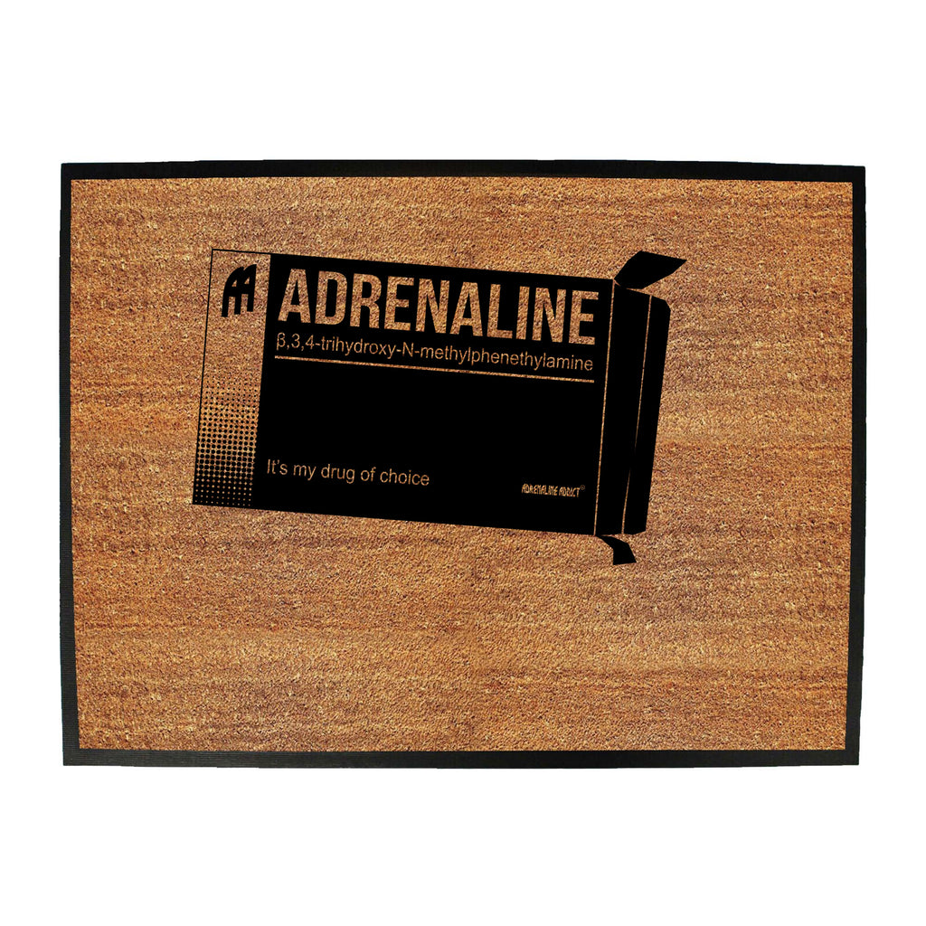 Aa Adrenaline Drug Pack - Funny Novelty Doormat