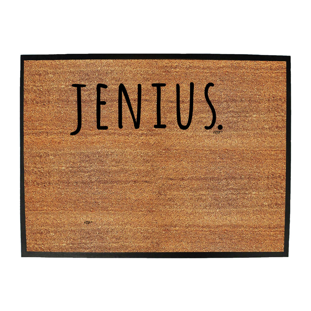 Jenius - Funny Novelty Doormat