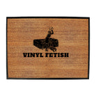 Vinyl Fetish Dj Record Music - Funny Novelty Doormat