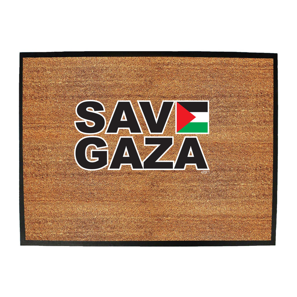 Save Gaza - Funny Novelty Doormat