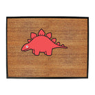 Dinosaur Stegasaurus Ani Mates - Funny Novelty Doormat