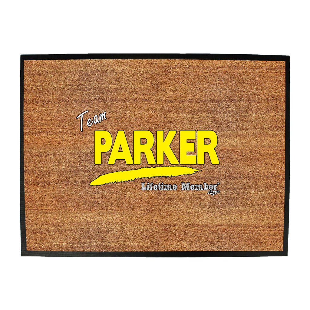 Parker V1 Lifetime Member - Funny Novelty Doormat