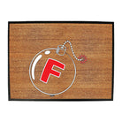 F Bomb - Funny Novelty Doormat