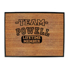 Powell V2 Team Lifetime Member - Funny Novelty Doormat