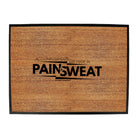 Swps Accomplishments Pain And Sweat - Funny Novelty Doormat