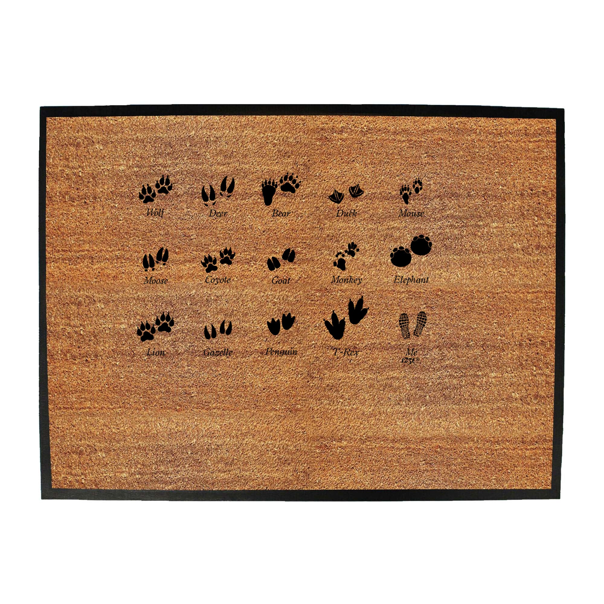 Footprints - Funny Novelty Doormat