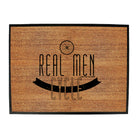 Rltw Real Men Cycle - Funny Novelty Doormat