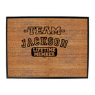 Jackson V2 Team Lifetime Member - Funny Novelty Doormat