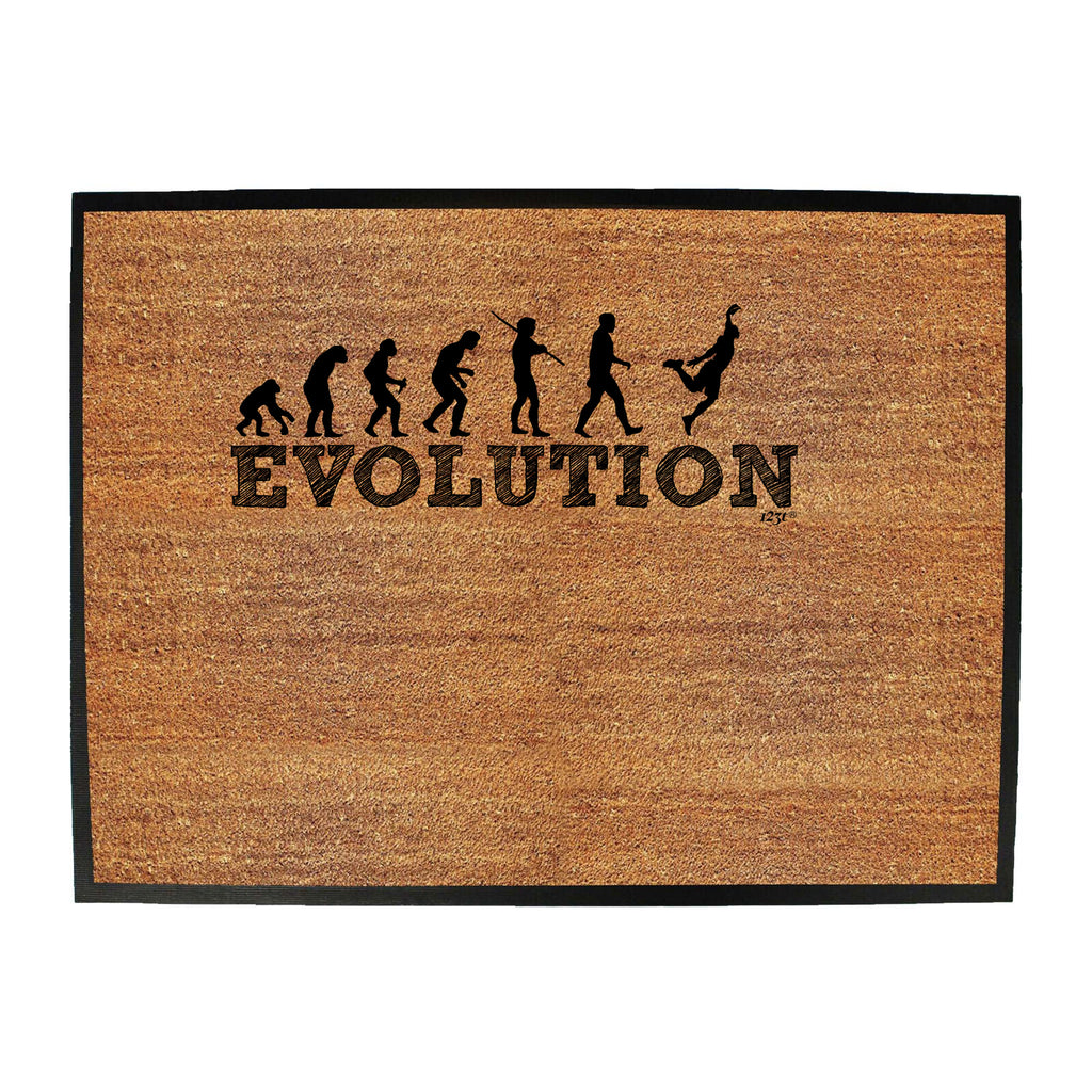 Evolution Basketball - Funny Novelty Doormat