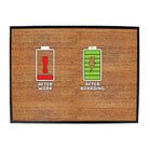 Pm After Work After Boarding - Funny Novelty Doormat