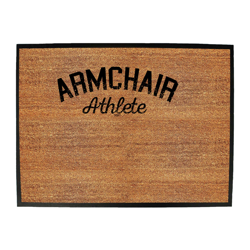 Armchair Athlete - Funny Novelty Doormat
