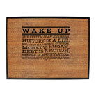 Wake Up The System Is An Illusion - Funny Novelty Doormat