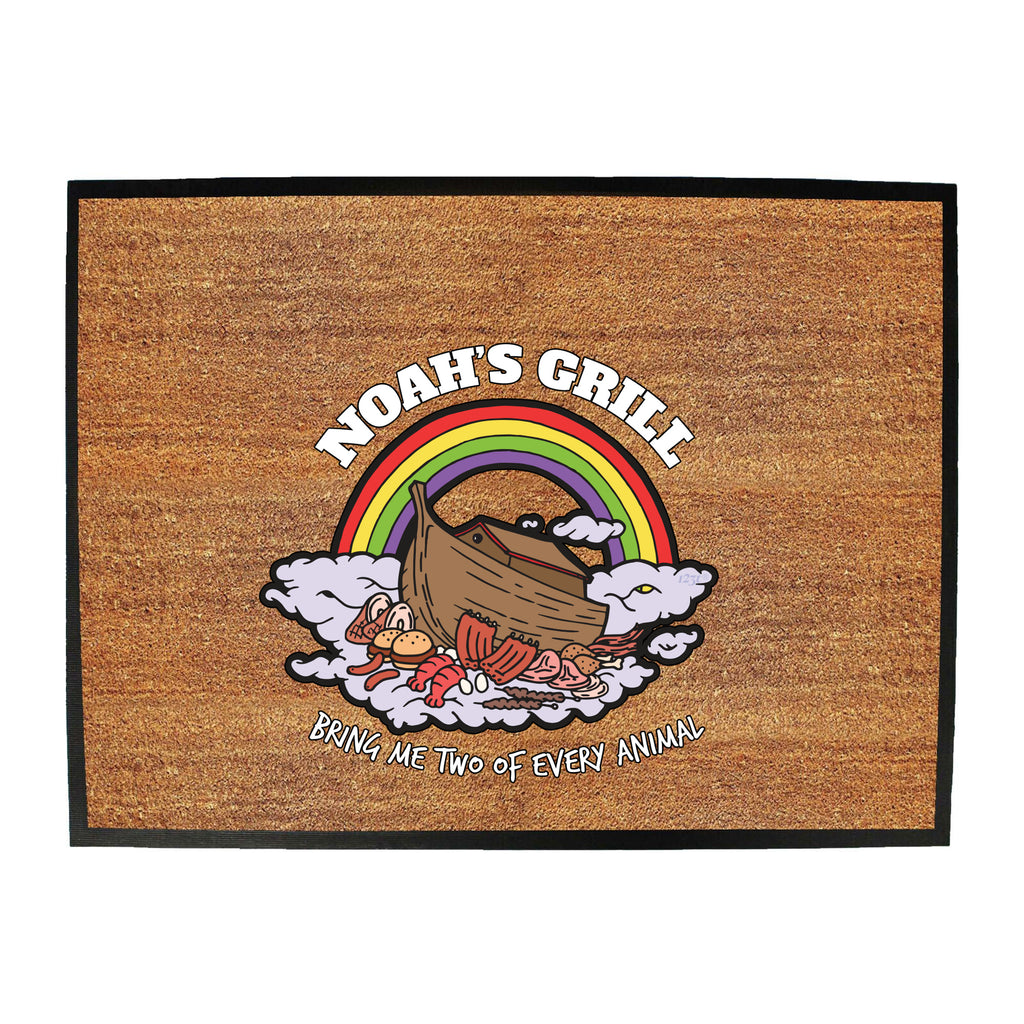 Noahs Grill - Funny Novelty Doormat