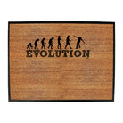 Evolution Skate - Funny Novelty Doormat