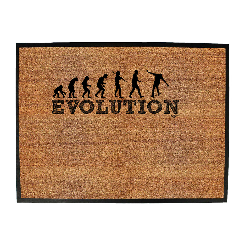 Evolution Skate - Funny Novelty Doormat