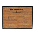 How To Fix Stuff - Funny Novelty Doormat