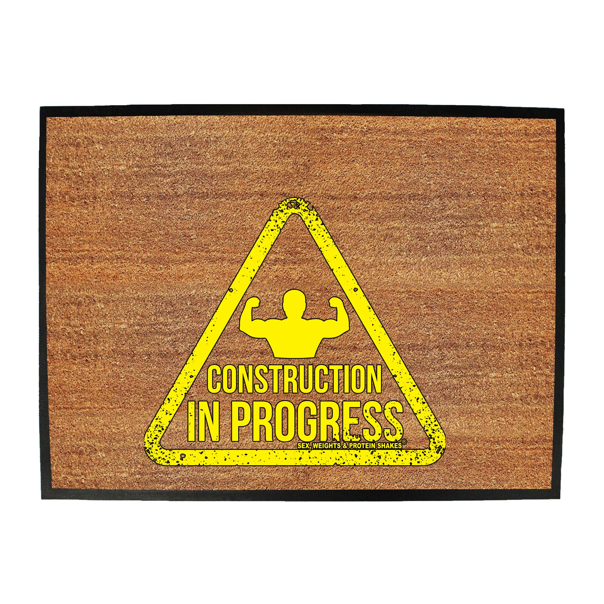 Swps Construction In Progress - Funny Novelty Doormat