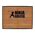 Oob Ninja Golf - Funny Novelty Doormat