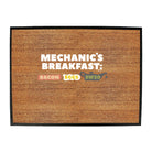 Mechanics Breakfast - Funny Novelty Doormat