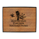 Raise My Hand If You Have Telekinetic Powers - Funny Novelty Doormat