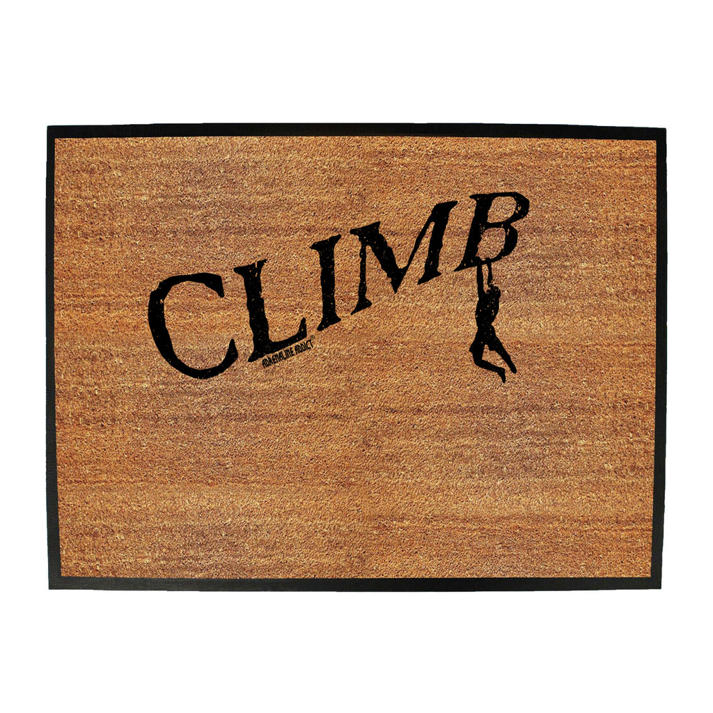 Aa Climb - Funny Novelty Doormat