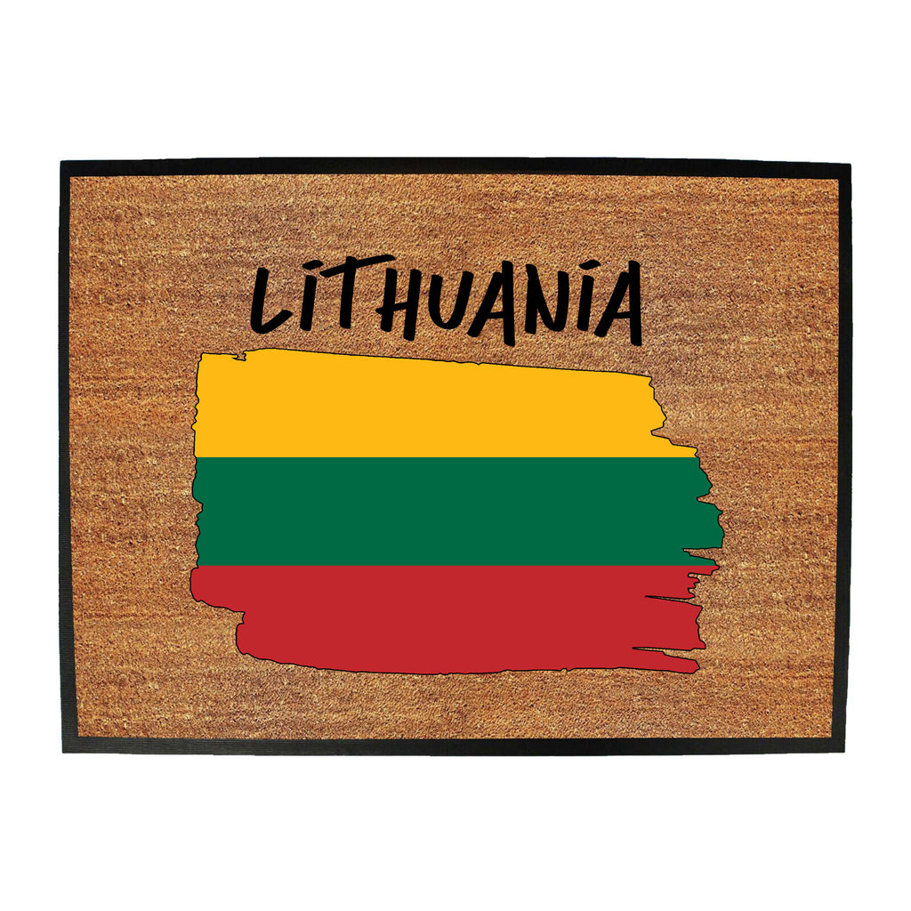 Lithuania - Funny Novelty Doormat