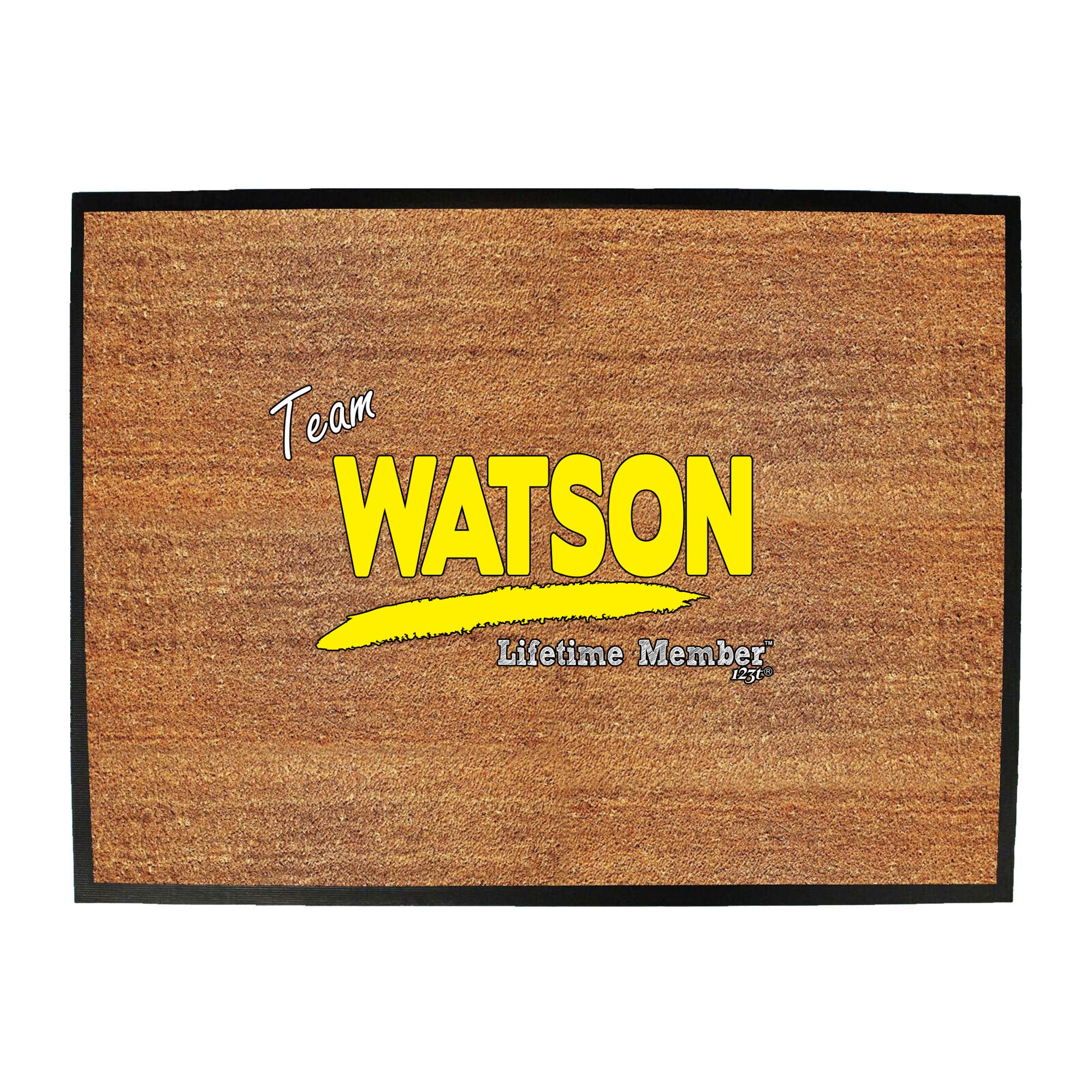 Watson V1 Lifetime Member - Funny Novelty Doormat