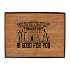 Vodka Is Made From Potatoes - Funny Novelty Doormat