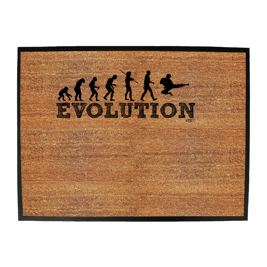 Evolution Martial Arts - Funny Novelty Doormat