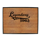 Legendary Since 1965 - Funny Novelty Doormat