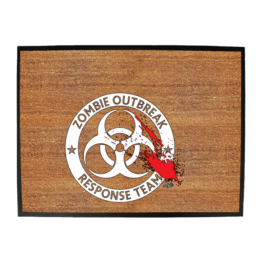 Zombie Outbreak Response Team - Funny Novelty Doormat